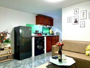 Modern Studio w Balcony and Kitchen Apartment in Cambodia