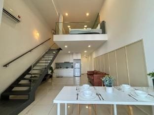 Ekocheras LoftSuite 4Pax FreeParking MRT 25 Apartment in Federal Territory of Kuala Lumpur