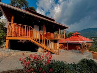 Wooden Villa at KanavLiving Kanthalloor  Villa in Kerala