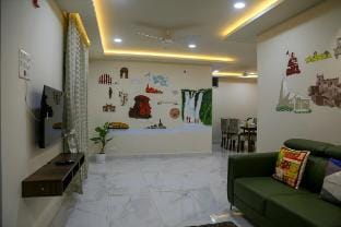 Cozy 3 bhk A/C home @ wipro circle Vacation rental in Hyderabad