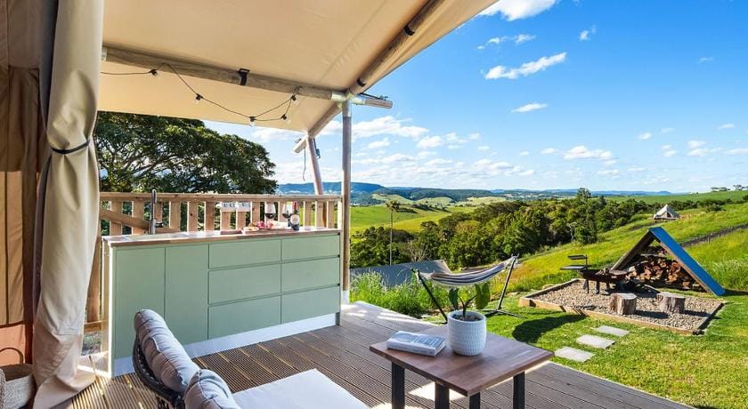 Cicada Luxury Camping Luxury tent in Jamberoo