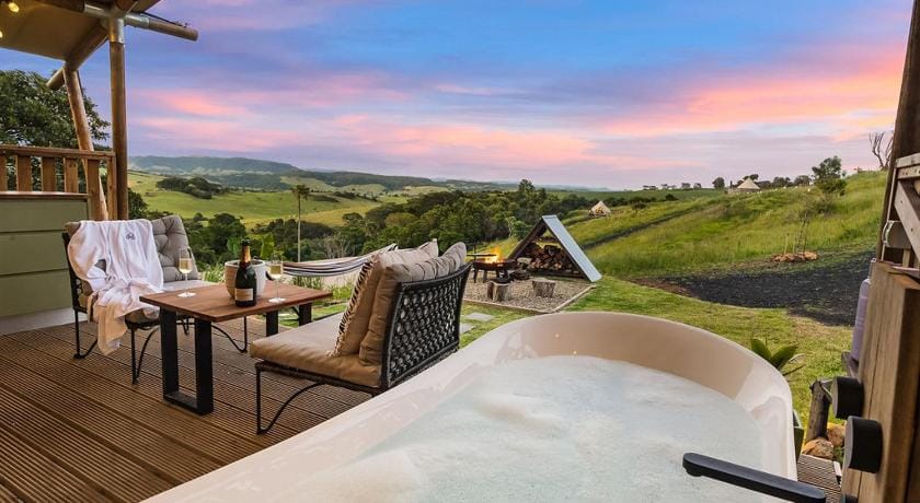 Cicada Luxury Camping Luxury tent in Jamberoo