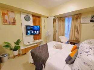 Avida Riala 219 T3 IT Park Queen Bed 400Mbps Wi-Fi Apartment in Lapu-Lapu City
