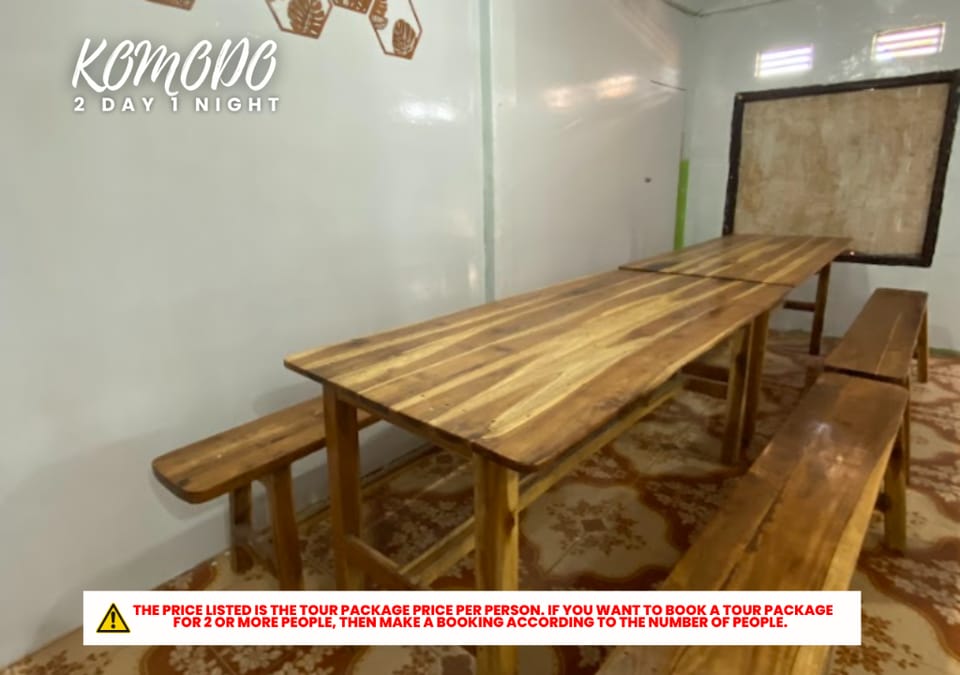 Komodo Open Trip 2 Day 1 Night Hotel in Indonesia