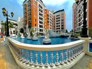 Espana Condo Resort 西班牙水系公寓 直达海滩 家电齐全 可长租 一居一卫 Apartment in Pattaya City