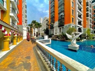 Espana Condo Resort 西班牙水系公寓 直达海滩 家电齐全 可长租 一居一卫 Apartment in Pattaya City