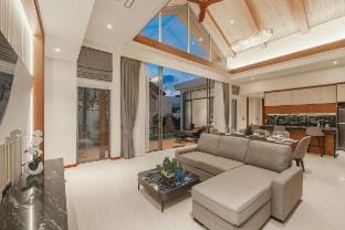 Quiet Glamour Oasis - 4BR Poolside Sanctuary V186 Villa in Choeng Thale