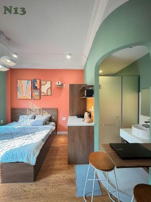 H” Home : Căn hộ mới, có ban công thang máy quận 1 Vacation rental in Ho Chi Minh City