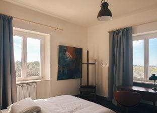 Midcentury Villa on Organic Farm Farm Stay in Lazio