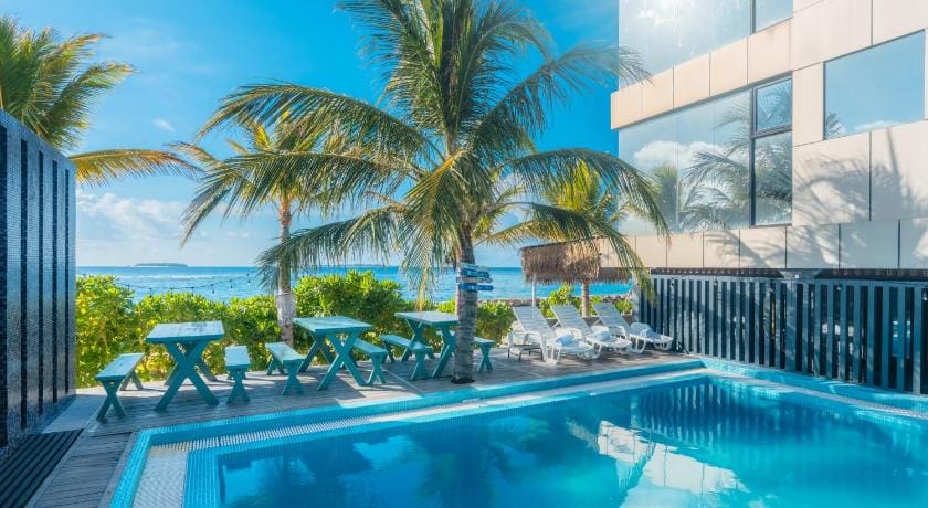 Wings by Hawks Hotel Kamadhoo Baa Atoll Bed and Breakfast in Maldives