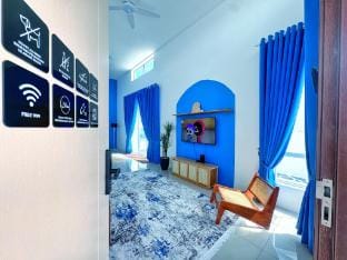 Santorini Vibes Vacation rental in Penang