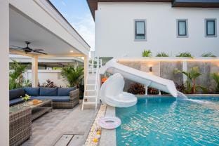 Best Fun Pool Villa วิลล่าพัทยาใกล้หาดจอมเทียน  Villa in Pattaya City