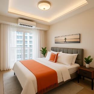 3BR Urban Oasis | Balcony | Steps to Okada Apartment in Pasay