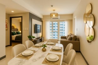 Chic Bay Area 3BR • Near Okada & Airport Apartment in Pasay