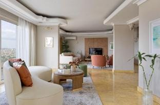VESTA - Panoramic Duplex APT - 3BR - Zamalek Apartment in Cairo