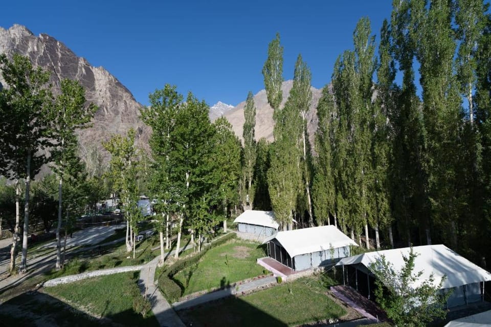 Summer-Retreat Nubra Hotel in India
