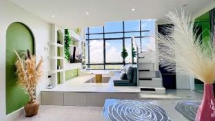 BGC 120㎡ Golfview 3BR bellagio Loft with Bathtub Apartment in Makati