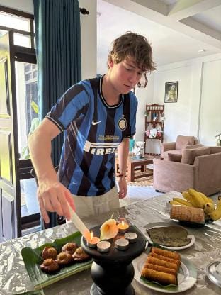 Breakfast at Shev’s Kitchen Vacation rental in Western Province