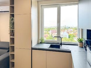 2BR Business Suite | Fitness Access Apartment in Plovdiv
