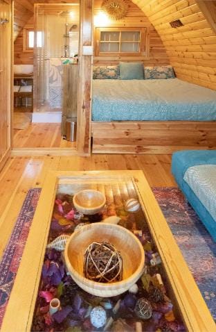 Glamping Turquesa, feel and relax in a wood house Vacation rental in Santarém District, Portugal