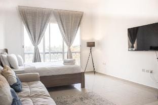 Studio Apartment with pool view, Al Marjan  Vacation rental in Ras al Khaimah