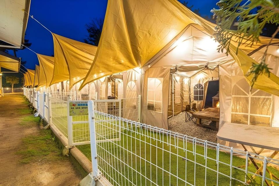 Taean (Anmyeondo) Badabi Pension (large warm swimming pool/pets allowed) Bed and Breakfast in South Korea