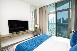 Escape24 - Studio DAMAC Maison Prive, Business bay Vacation rental in Dubai