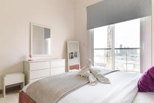 2Br in Binghatti Gateway by Simply Comfort  Apartment in Dubai
