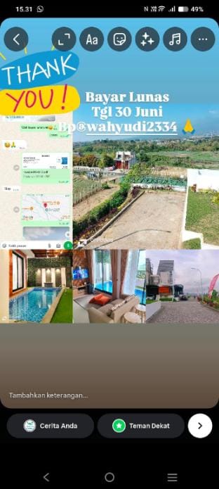 Villa  IG AdiGroup62(Th Baru Wajib 2 Malam)  Vacation rental in Batu