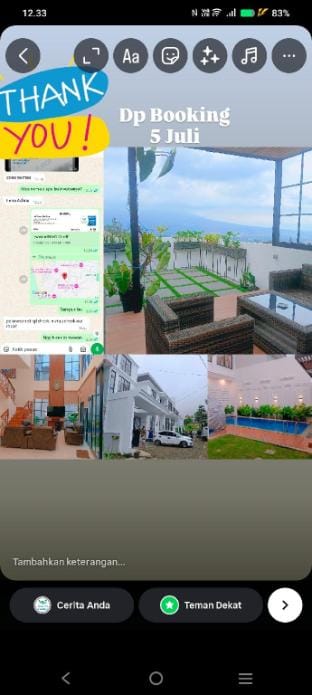 Villa  IG AdiGroup62(Th Baru Wajib 2 Malam)  Vacation rental in Batu