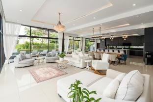 Huge Pool Villa with Private Lake/Billiard/Dart Vacation rental in Pattaya City