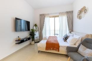 Apartment in JVC studio-Urban Escape by LotusAmara Vacation rental in Dubai