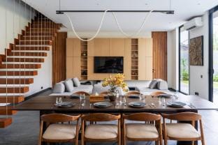 Trident-2  Three-bedroom  Villa in Batu Bolong Apartment in North Kuta