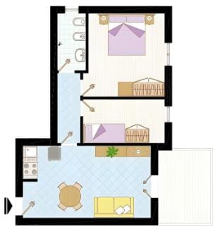 Adorable and Spacious Holiday Home with Shared Pool Apartment in Bibione
