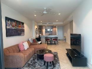 Queens Wharf Diamond Level 60, Sleep 5,  1 carpark Vacation rental in Brisbane City