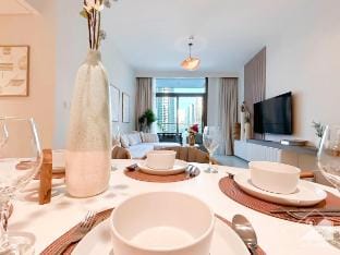 4B Luxury Balcony & View at BurjCrown Vacation rental in Dubai
