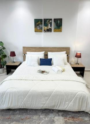Sunlit Studio in PentaSquare in DHA5 self checkin Apartment in Lahore