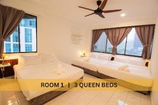 Downtown Condo KL  |  9~18 Pax  |  Bukit Bintang Apartment in Federal Territory of Kuala Lumpur