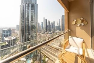 Cozy Studio with Stunning Views of Burj Khalifa Vacation rental in Dubai