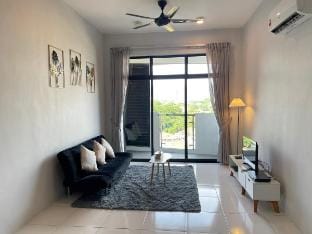 Ipoh Town Cozy Condo Stadium Simee 3Br 2bath, 8pax Apartment in Ipoh