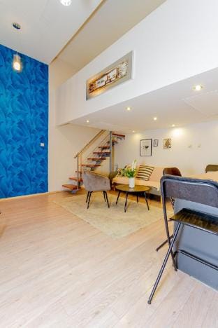 Colorful Cityscape Retreat by NW Vacation rental in Budapest