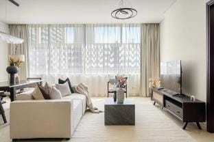 Silkhaus Elegant 1BDR | Sky gardens | Metro Access Vacation rental in Dubai