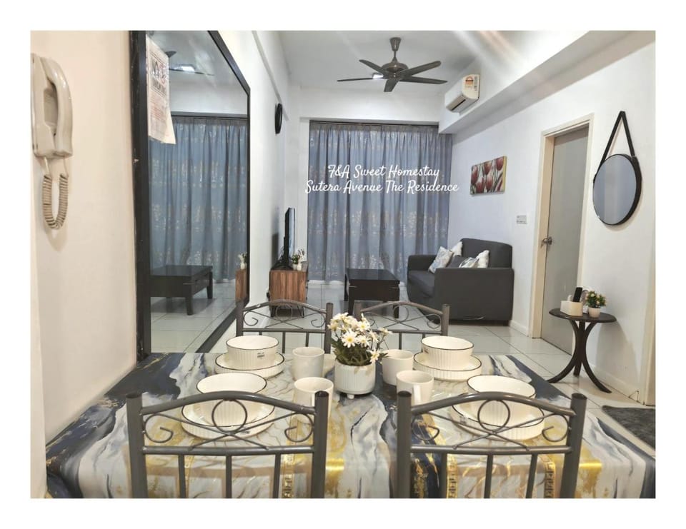 F&A Sweet Homestay Sutera Avenue The Residence Apartment in Kota Kinabalu
