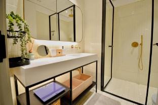 Burj View Studio at Upside Living - Business Travel Ready Apartment in Dubai