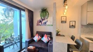 A303-Partial Seaview plus Pool view 1BR and 1BATH at Ao Nang Apartment in Krabi Changwat