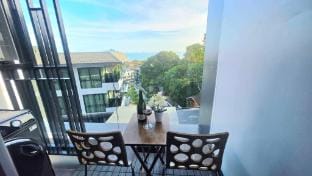 A303-Partial Seaview plus Pool view 1BR and 1BATH at Ao Nang Apartment in Krabi Changwat
