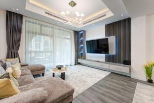 Breath-taking view of the iconic Burj Khalifa  Apartment in Dubai