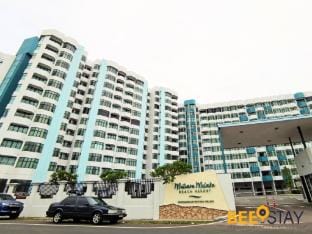 Melaka | Mutiara Beach Resort Sea View 6PAX Apartment in Malaysia