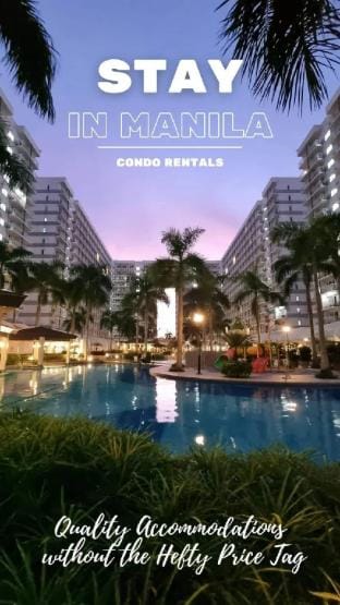 Shell Residences 1 Bedroom with Hotel Quality Bed Apartment in Pasay