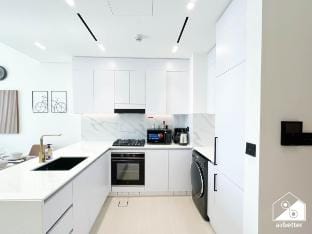 Bright & Modern | 1BR Binghatti Amber & city view Vacation rental in Dubai